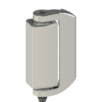 Charnière de sécurité inox 2NO+2NF rupt. lente 90°, M12 8P - HX BH22-KSMH90-Lire la description