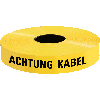 Trassenwarnband Achtung Kabel, gelb, Polyethylen, Breite 40mm, 250m/Rolle Trassenwarnband Achtung Kabel, gelb, Polyethylen, Breite 40mm, 250m/Rolle