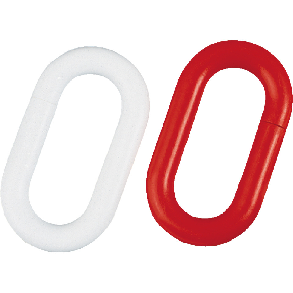 Verbindungsglieder, rot/weiß, Kunststoff, Ø 10mm, 20/VE Verbindungsglieder, rot/weiß, Kunststoff, Ø 10mm, 20/VE-Beschreibung lesen