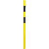 Absperrpfosten Bern, ohne Kettenöse, herausnehmbar, gelb/schwarz, Ø 60mm, 1400mm Absperrpfosten Bern, ohne Kettenöse, herausnehmbar, gelb/schwarz, Ø 60mm, 1400mm