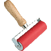 Profilandruckrolle, für Beläge, zum Verkleben von Bodenbelägen, Breite 100mm, Ø 50mm