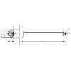 Bras d'inhibition intégré pour barrière active version 2 - SG-AS-ARM V2
