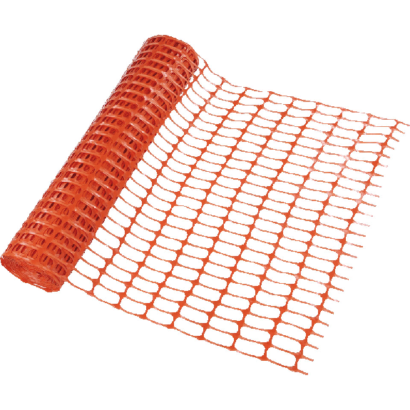 Kunststoffzaun, orange, kürzbar, 50m/Rolle Kunststoffzaun, orange, kürzbar, 50m/Rolle-Beschreibung lesen