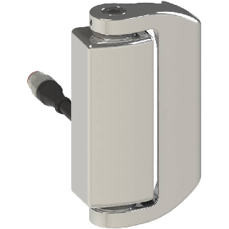 Charnière de sécurité inox avec interrupteur 2NO+2NF-Lire la description