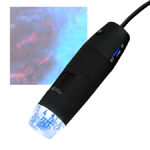 PCE Instruments Microscopio USB a luce ultravioletta PCE-MM 200UV-Leggi tutto