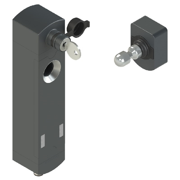 Interrupteur de sécurité RFID avec électroaimant et verrouillage Interrupteur de sécurité RFID avec électroaimant et verrouillage-Lire la description