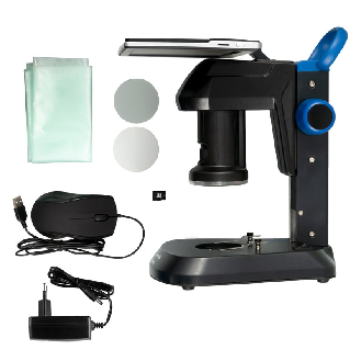 PCE Instruments LCD-Mikroskop PCE-LCM 50 |Optischer Zoom: 8,1  32,4 x |Video und Fotoaufnahme-Beschreibung lesen