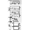 Int.de séc. à interver. hors tension 24VAC/DC 2NF+2NF / 3xM20 - TX1C-A024M