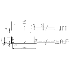 Int.de séc. sans contact magn. Reed Sao=9mm 2NO, M12 8P+C0.2m - RE27-SA68LS04