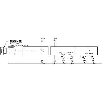 Int. de séc. verrouillage sous tension 24Vdc, OSSD(x2), M12 8P - CET4-AP-CRA-AH-50X-SA-122415-Lire la description