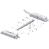 Int.de séc. Ex magnétique codé (sans act.) Led, 1NF+1NO, câble 5m - EX-BNS 33-11ZG-3G/D 5,0M