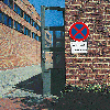 Verkehrszeichen Absolutes Haltverbot, Nr.283, Kunststoff, Ø 400mm