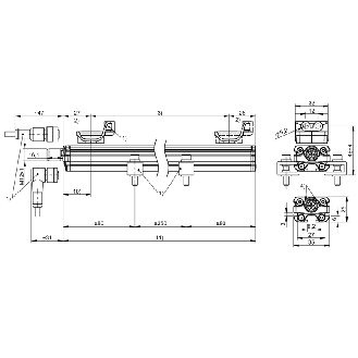 Système de mesure de position inductif rapide, 200mm, 4-20mA, IO-Link - BIR 01-0200-K15ALE-000S92 (BIR0003)-Lire la description