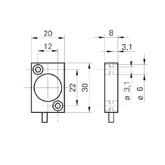 Capteur angulaire magnétique Angle 270° - MDFM 20I9424/KS35PC270-Lire la description