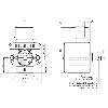 Capteur angulaire simple tour a effet hall, ±180°, 0,5-4,5Vdc, CCW - GRADS180000HA12A 000000X00