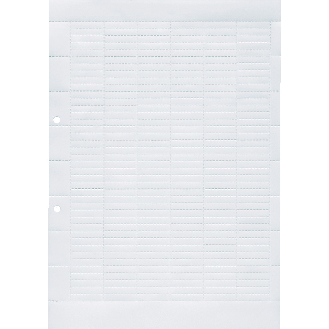 Etiketten aus Papier, zum Selbstbeschriften, weiß, Papier, 16,5x40mm, 600/VE-Beschreibung lesen