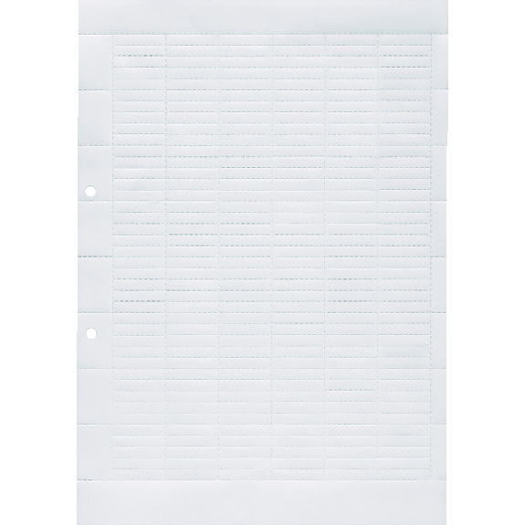 Etiketten aus Papier, zum Selbstbeschriften, weiß, Papier, 16,5x40mm, 600/VE-Beschreibung lesen