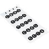 Leiterkennzeichen Wechselstromnetz L3, RoHS konform, Folie, Ø 31,5mm, 6/Bogen, DIN EN 60445 / IEC 60417