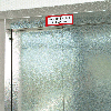 PERMALIGHT power langnachleuchtend Feuerwehrz. Aufzug im Brandfall nicht ben., Aluminium, 210x74mm, DIN 4066