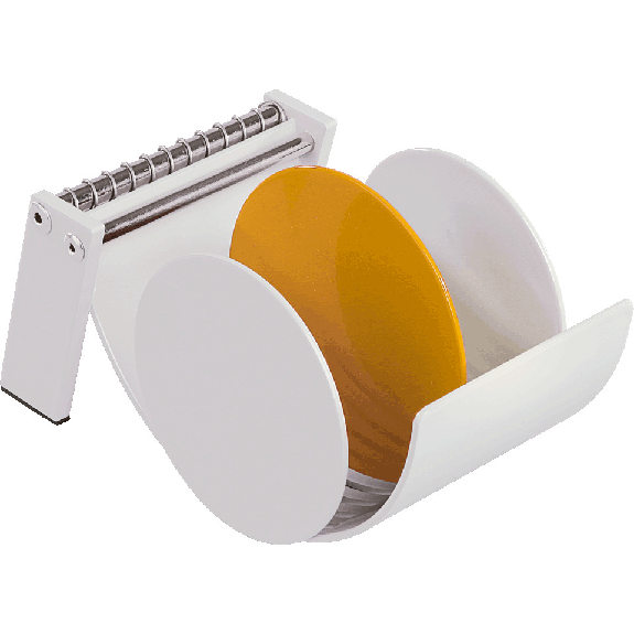Tisch-Etikettenspender Office, mit Trenner, Nutzbreite 75mm Tisch-Etikettenspender Office, mit Trenner, Nutzbreite 75mm-Beschreibung lesen