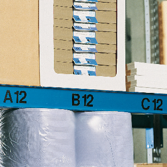 Stanzbuchstabe A-Z, schwarz, Folie, selbstklebend, Schrifthöhe 50mm, 26/VE-Beschreibung lesen