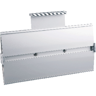 Montagerahmen für Rettungszeichen, zur Deckenmontage, Aluminium, 300x150mm-Beschreibung lesen
