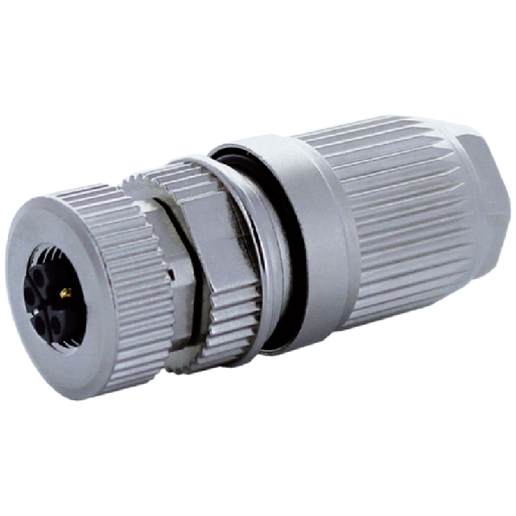M12L Fem Droit 5p; Bornes guillotines 0.75-1.5mm², Ø5.8-13.5mm - 7000-P4421-0000000 M12L Fem Droit 5p; Bornes guillotines 0.75-1.5mm², Ø5.8-13.5mm - 7000-P4421-0000000-Lire la description