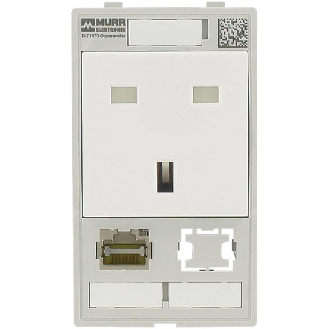 Module simple MSDD 1x Angleterre (BS), 1x RJ45 8p CAT6A (fem/fem) - 4000-68000-4520001-Lire la description