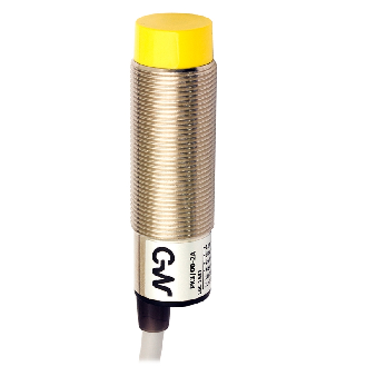 DPI M18 PNP/NPN NO+NF P8mm non noyé 68(45)mm Laiton Câble 5m PVC - PK3/00-2A86-Lire la description