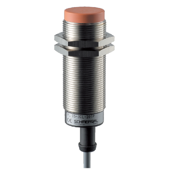 DPI M30 PNP P15mm non noyé 100(70)mm Laiton 10-30Vdc / Câble 2m PVC - IFL 15-30L-10TP-Lire la description
