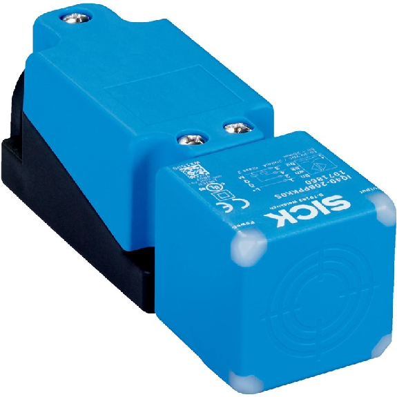 DPI Rect. 2 fils DC NO P20mm noyé 40x40x118mm Plast. 10-30Vdc bornes - IQ40-20BDSKK0S-Lire la description