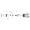 DPI M08 PNP NO P1.5mm noyé 35mm 10-30Vdc / M12 4P+C0.3m - BES 516-324-E3-C-S4-00,3 (BES00MT)