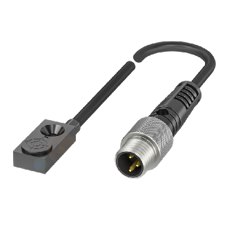 DPI Rect. PNP NO P1,5mm noyé 16x8x4,7mm Plast. / M08 3P+C0.13m - BES R04KC-PSC15B-EP00,13-GS49 (BES01YA)-Lire la description