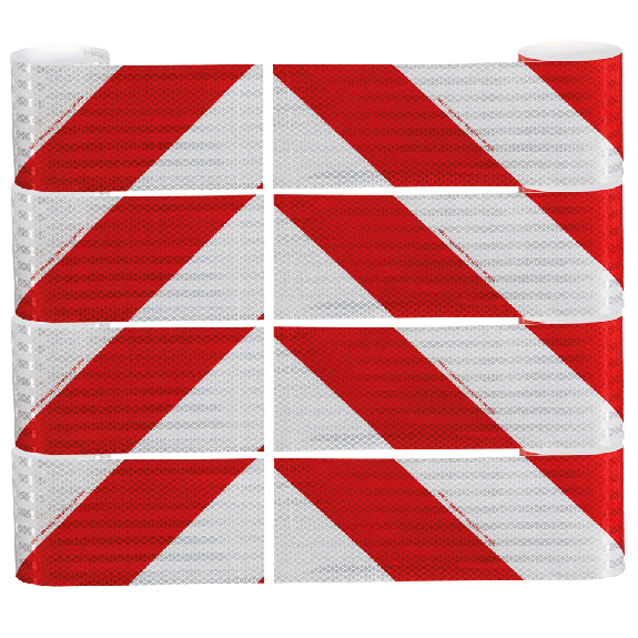 3M Container-Warnmarkierung Serie 983, rot/weiß, links-/rechtsweisend, 141x705mm, 8/VE 3M Container-Warnmarkierung Serie 983, rot/weiß, links-/rechtsweisend, 141x705mm, 8/VE-Beschreibung lesen