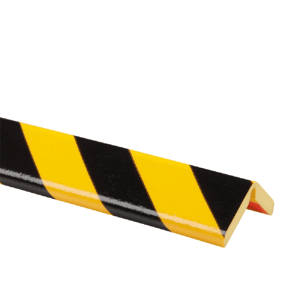 Knuffi Eckschutzprofil H+ FLEX, selbstklebend, gelb/schwarz, PU-Schaum, 1m Knuffi Eckschutzprofil H+ FLEX, selbstklebend, gelb/schwarz, PU-Schaum, 1m-Beschreibung lesen