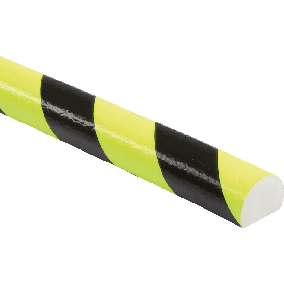Knuffi Flächenschutzprofil Typ C, selbstklebend/zum Anschrauben, fluoreszierend, PU, 1m Knuffi Flächenschutzprofil Typ C, selbstklebend/zum Anschrauben, fluoreszierend, PU, 1m-Beschreibung lesen