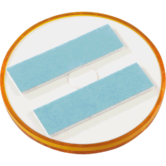 Warn-Reflektor, gelb, Kunststoff, mit 2 Klebestreifen, Ø 60mm, 4 Stück/VE Warn-Reflektor, gelb, Kunststoff, mit 2 Klebestreifen, Ø 60mm, 4 Stück/VE-Beschreibung lesen