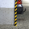 Knuffi Eckschutzprofil Typ H+, mit Edelstahlunterlage, gelb/schwarz, PU-Schaum, 0,5m Knuffi Eckschutzprofil Typ H+, mit Edelstahlunterlage, gelb/schwarz, PU-Schaum, 0,5m