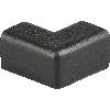 Knuffi Schutzecke Typ E, zweidimensional, schwarz, PU-Schaum, selbstklebend Knuffi Schutzecke Typ E, zweidimensional, schwarz, PU-Schaum, selbstklebend