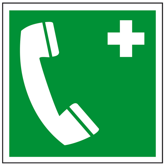 Rettungszeichen Notruftelefon, Folie, selbstklebend, 200x200mm, ASR A1.3, DIN EN ISO 7010 E004 Rettungszeichen Notruftelefon, Folie, selbstklebend, 200x200mm, ASR A1.3, DIN EN ISO 7010 E004-Beschreibung lesen