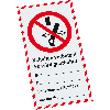 Wartungsaufkleber Schalten verboten!..., Papier, selbstklebend, 80x150mm, 100/Block, ASR A1.3, DIN EN ISO 7010 P031 Wartungsaufkleber Schalten verboten!..., Papier, selbstklebend, 80x150mm, 100/Block, ASR A1.3, DIN EN ISO 7010 P031