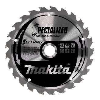 Lame de scie Makita 165x1,4x20, 25Z EFFICUT-Lire la description