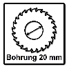 Lame de scie Makita 165x1,4x20, 25Z EFFICUT