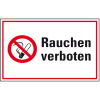 Verbots-Kombischild Rauchen verboten, Pikto ASR/ISO, Folie selbstkl., 200x300mm Verbots-Kombischild Rauchen verboten, Pikto ASR/ISO, Folie selbstkl., 200x300mm