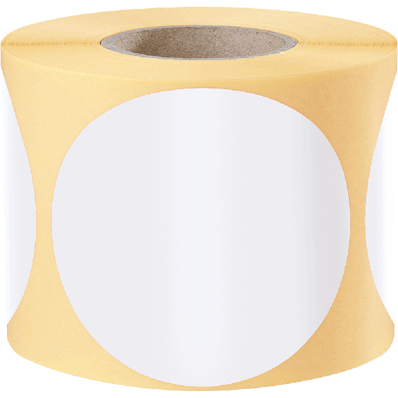 Markierungspunkt, blanko, weiß, Haftpapier, ablösbar, Ø 75mm, 500/Rolle Markierungspunkt, blanko, weiß, Haftpapier, ablösbar, Ø 75mm, 500/Rolle-Beschreibung lesen