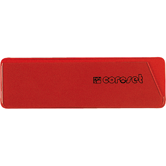 coroset magnetische Etikettenhalter, rot, 97x30mm, 100/VE-Beschreibung lesen