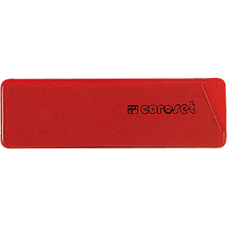 coroset magnetische Etikettenhalter, rot, 97x30mm, 100/VE-Beschreibung lesen