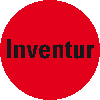 Markierungspunkt Inventur, hellrot, Haftpapier, ablösbar, Ø 37mm, 500/Rolle
