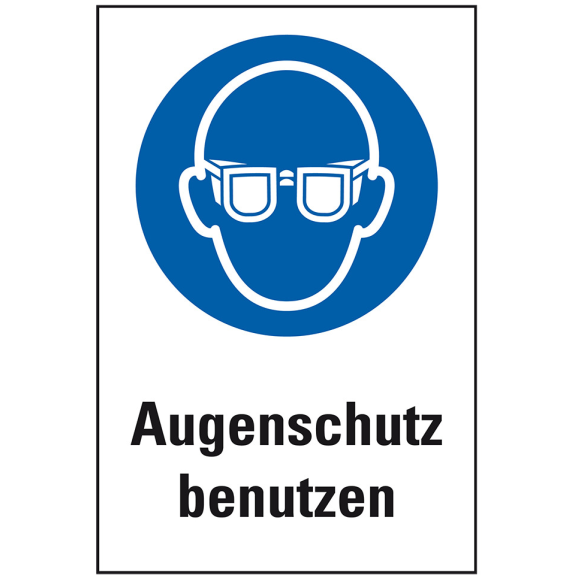 Gebots-Kombischild Augenschutz benutzen, Folie, selbstklebend, 200x300mm, ASR A1.3, DIN EN ISO 7010 M004 Gebots-Kombischild Augenschutz benutzen, Folie, selbstklebend, 200x300mm, ASR A1.3, DIN EN ISO 7010 M004-Beschreibung lesen
