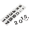 wezet Magnetziffern, Magnetfolie, Schrifthöhe 30mm, je 3 Sätze 0 - 9/VE